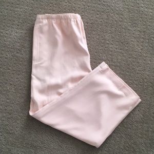 100% Silk Cropped Pants